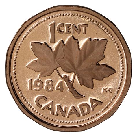 1984 Canada 1-cent Proof – Colonial Acres Coins