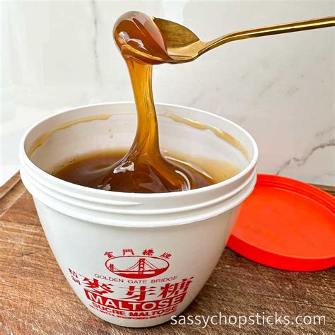 Maltose Syrup(Mai Ya Tang, 麦芽糖): What is it for？ - Sassy Chopsticks