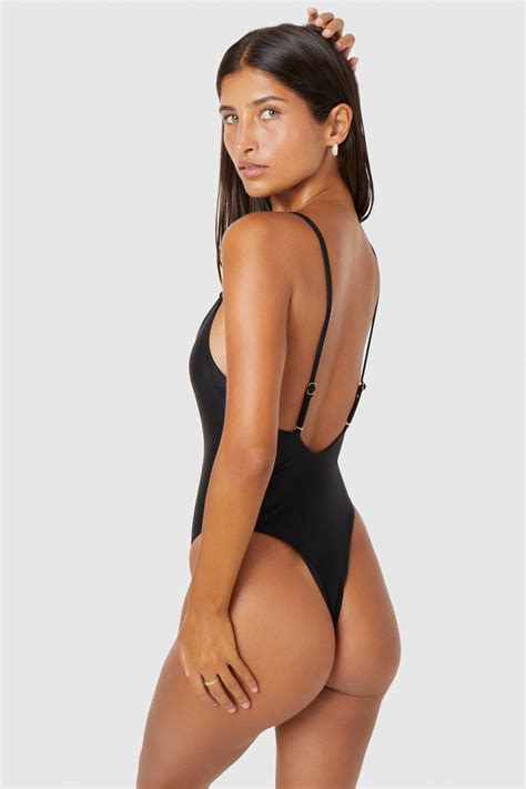 CELINE One Piece - Blackout in 2024 | High cut swimsuit, One piece ...