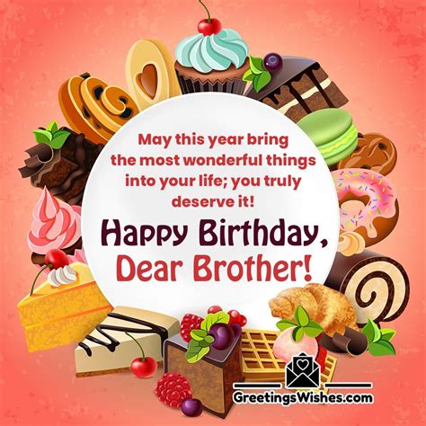 Birthday Wishes For Brother - Greetings Wishes