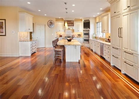 White Kitchen Cabinets With Cherry Wood Floors – Things In The Kitchen