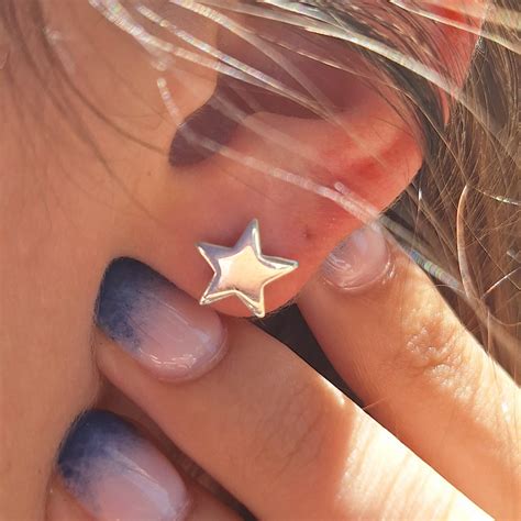 Star Studs - Sterling Silver Jewellery - Simply Silver