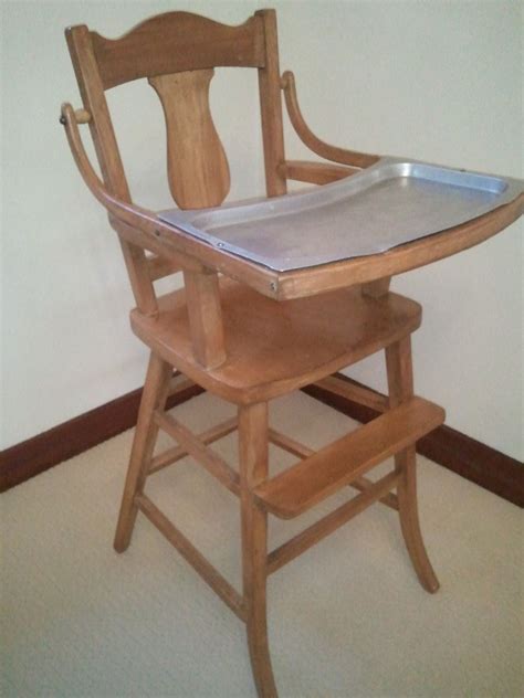 Backscheider Adventures Antique High Chair