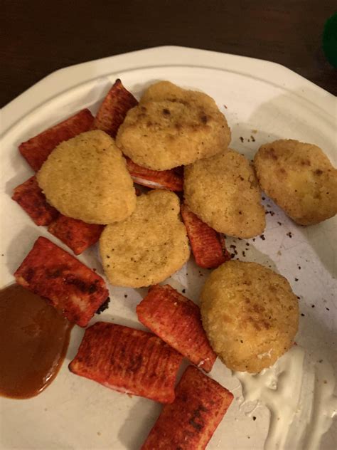 nuggets and Taki pizza rolls : r/depressionmeals