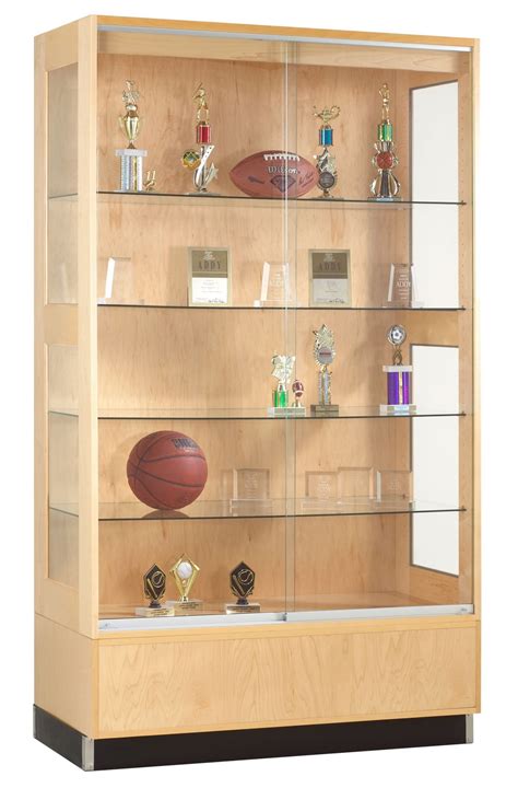 Wooden Display Case Premier Display Cabinet - 48"W x 84"H x 22"D ...