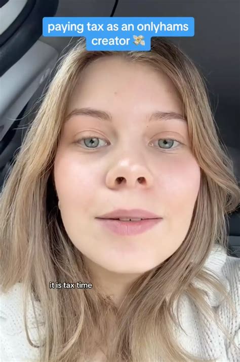 Young OnlyFans model shocked after completing her tax return and cops a huge bill to pay