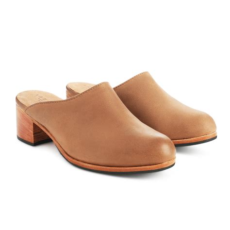 Handcrafted Women's Leather Mule Shoes | The Camila - Adelante Shoe Co.