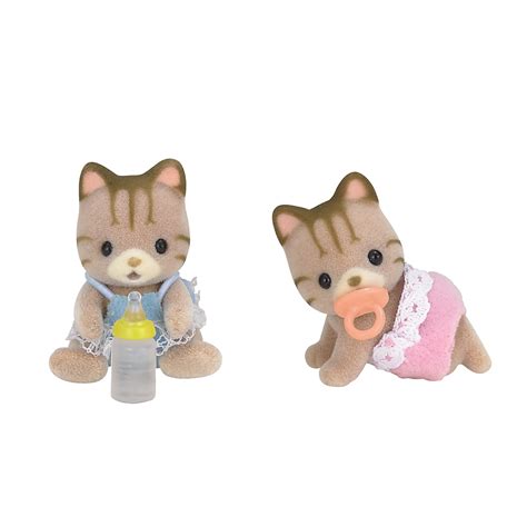 Calico Critters Sandy Cat Twins