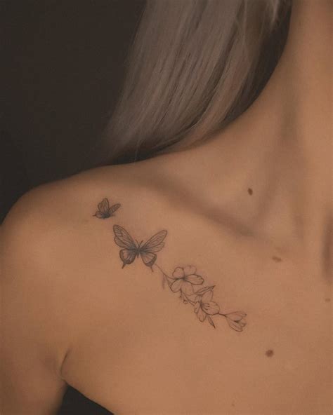 53 Unique Collarbone Tattoos to Elevate Your Look - Sacred Joanne