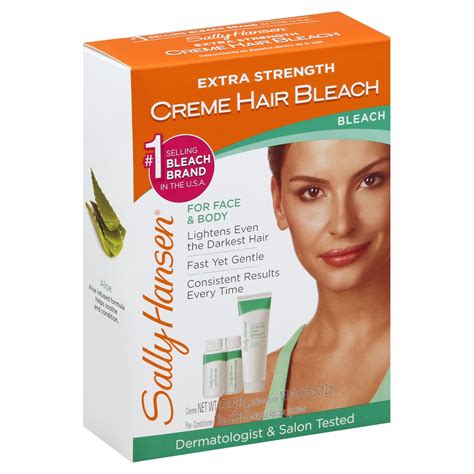 Sally Hansen Extra Strength Creme Hair Bleach - Face & Body 3.25 oz | Shipt