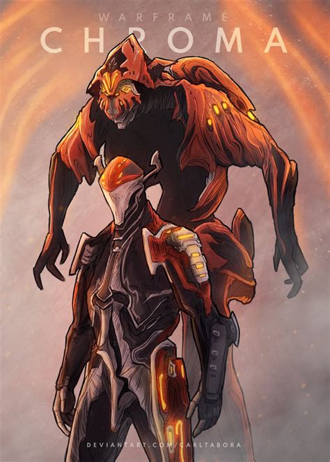Chroma Fanart by me : Warframe