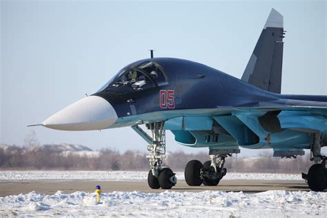 Sukhoi Su-34 Military Jet – Stunning 4K Ultra HD Wallpaper