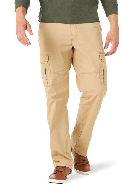 Snapklik.com : Wrangler Authentics Mens Relaxed Fit Stretch Cargo Pant