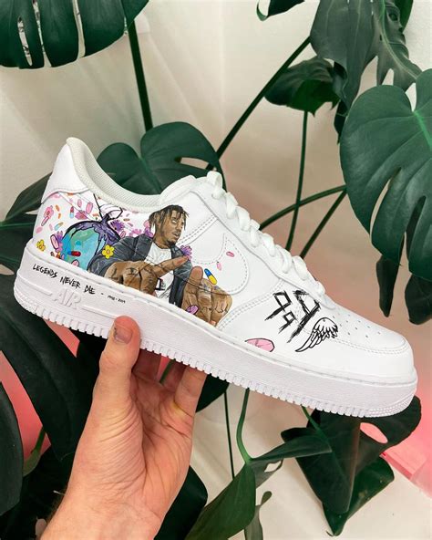 Juice WRLD x XXXTENTACION Air Force 1 Custom – Daniel Customs