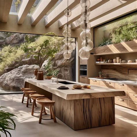 10+ Organic Modern Kitchen Designs You'll Love