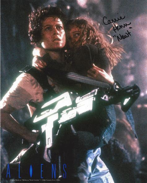 Carrie Henn Aliens signed 8x10 photo - Fanboy Expo Store