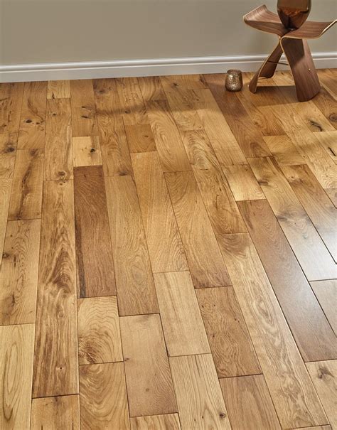 Studio Natural Oak Lacquered Engineered Wood Flooring | Flooring Superstore