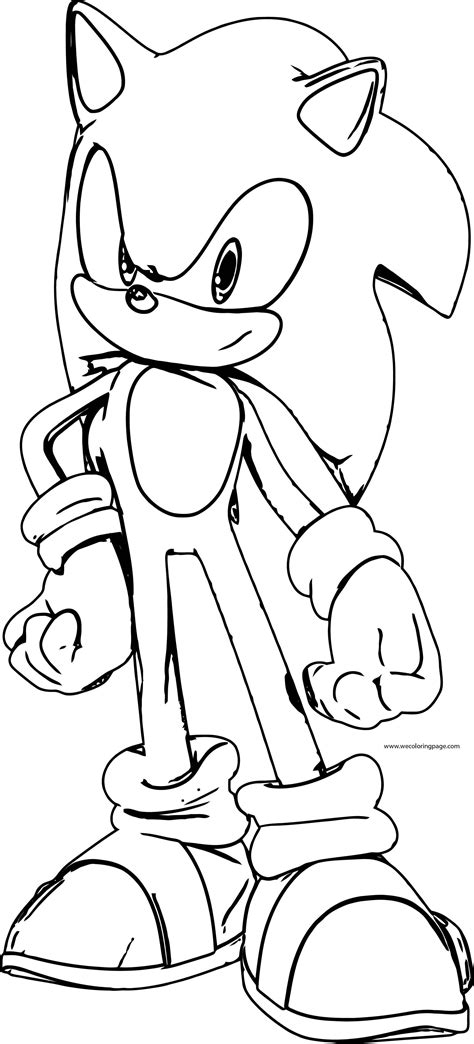 Sonic The Hedgehog Coloring Page WeColoringPage 210 - Wecoloringpage.com