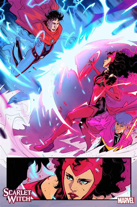 'Scarlet Witch' #6 First Look Pits Wanda Against Her Son, Wiccan | Marvel