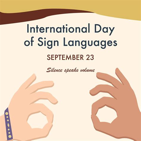 International Day of Sign Languages Whatsapp Post in JPG, SVG ...