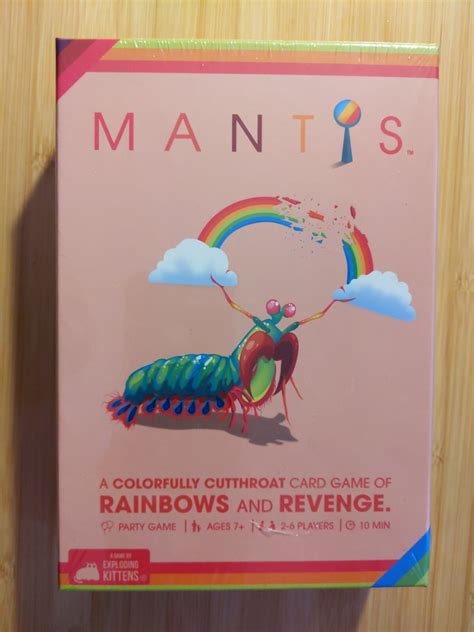 Mantis Card Game-Exploding Kittens Party Game-Cutthroat Rainbows ...