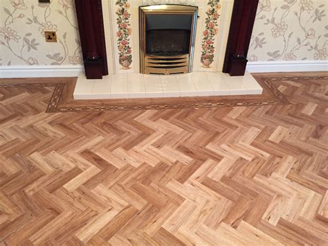Vinyl Herringbone Flooring With Border at Barbara Slye blog