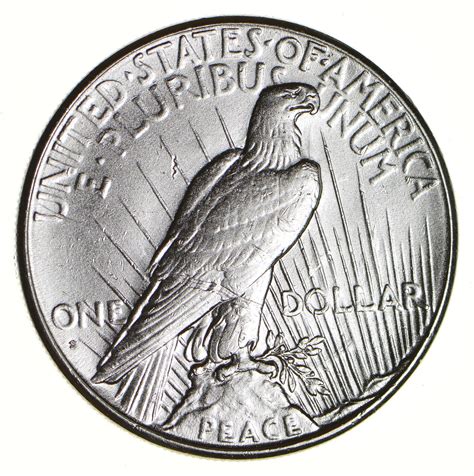 BETTER Date - 1926-S Peace Silver Dollar - Nice Retail Value - 90% ...