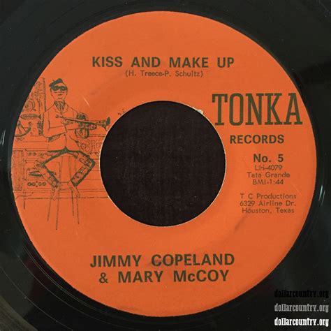 Jimmy Copeland & Mary McCoy - Kiss And Make Up · Dollar Country