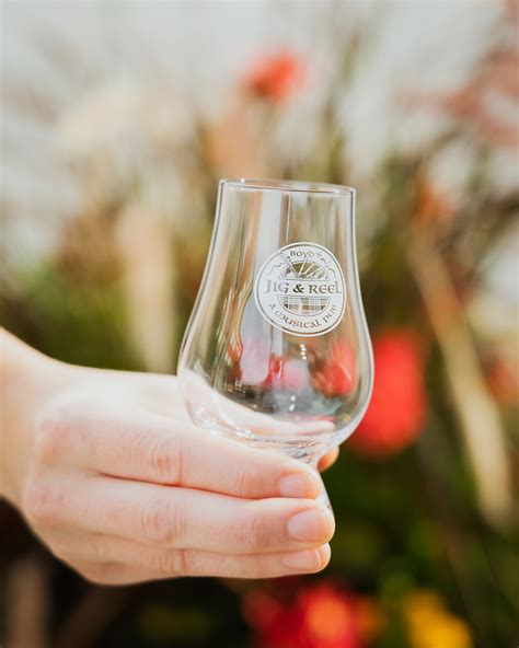Set of Boyd's Jig and Reel Glencairn Whisky Glasses - Jig and Reel