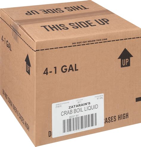 Amazon.com : Zatarain's Concentrated Shrimp & Crab Boil, 1 gal (Pack of ...