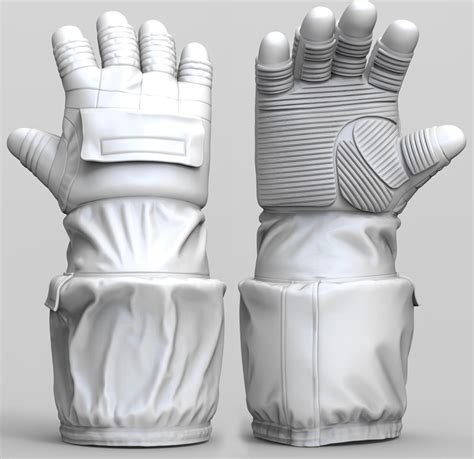 3D astronaut gloves - TurboSquid 1570615