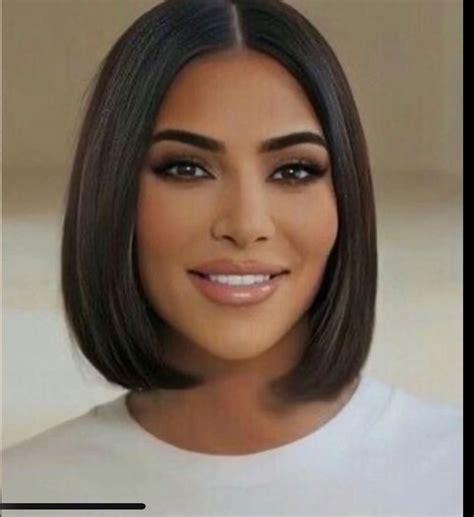 Pin on Hair ideas | Kim k short hair, Short hair styles, Hair flip