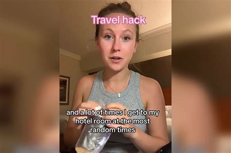 Flight attendant mocked for 'embarrassing' hotel room drink hack