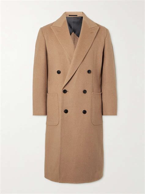 Camel hair coat mens online