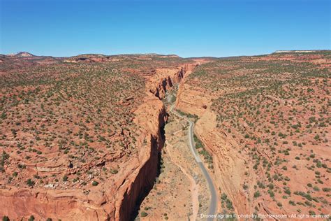 Long Canyon, Burr Trail, Utah - Drone Photography