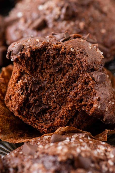 Big Bakery Style Chocolate Banana Muffins - The First Year
