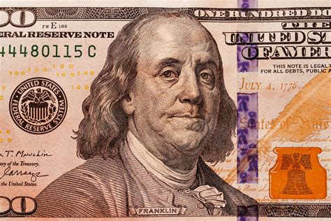 Benjamin Franklin on Dollar Banknote · Free Stock Photo