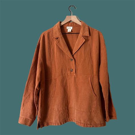 Nicole Miller Burnt Orange Pullover Sweater No... - Depop