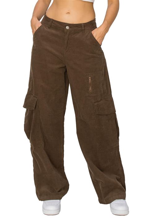 Corduroy Wide Leg Pants