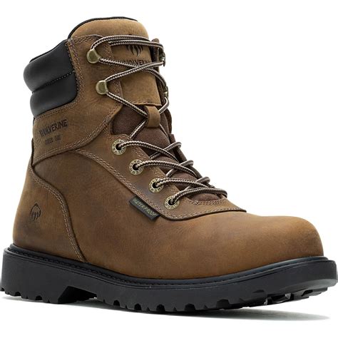 Wolverine Men's Iron Ridge Steel EH Steel Toe Lace Up Work Boots | Academy
