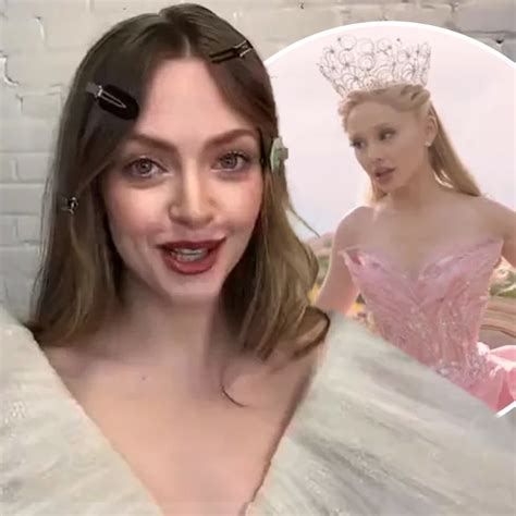 Amanda Seyfried explains the truth behind that viral Wicked 'audition' video | rova
