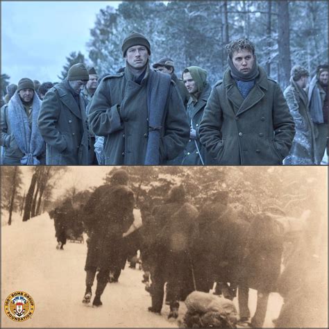 The forced march from Stalag Luft III and the prisoners of war at ...