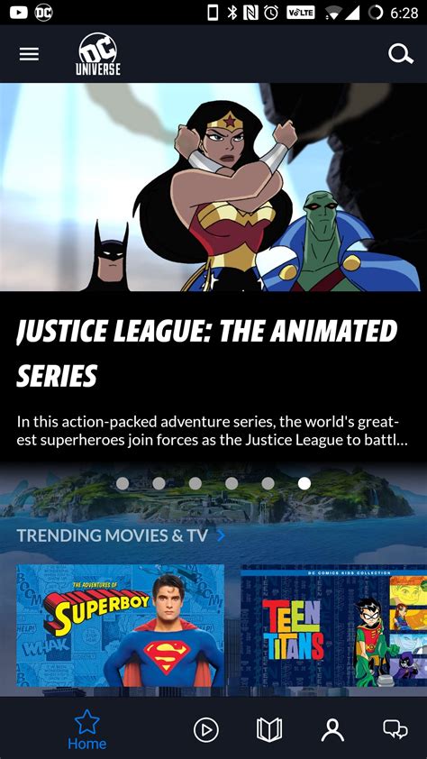 I just successfully logged on to the DC universe APP on my phone ...