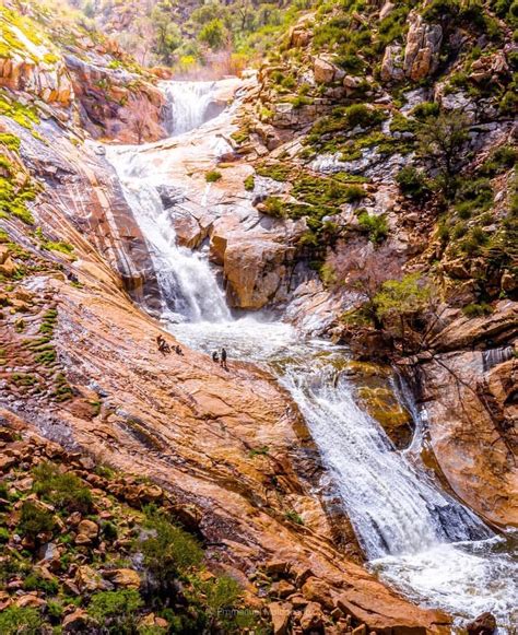 Three Sisters Waterfall Three Sisters Falls Trail. Cleveland National