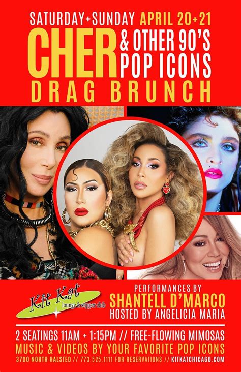 The Cher Themed Drag Brunch • Kit Kat | Drag Show Chicago