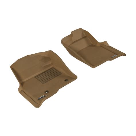 Ford F-150 3D Maxpider Kagu Tan Floor Mats 3DM-L1FR07211502 - Walmart.com