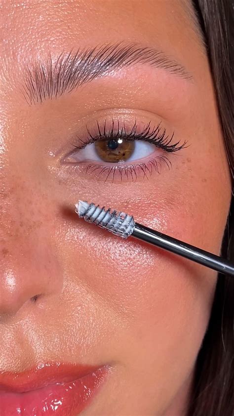 Simple eyebrows gel tutorial with Elf lift brow gel. Very easy and ...