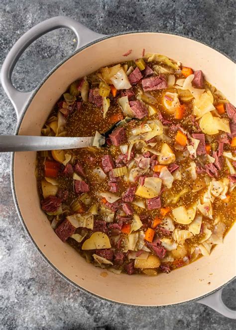 Corned Beef and Cabbage Soup | Kevin Is Cooking