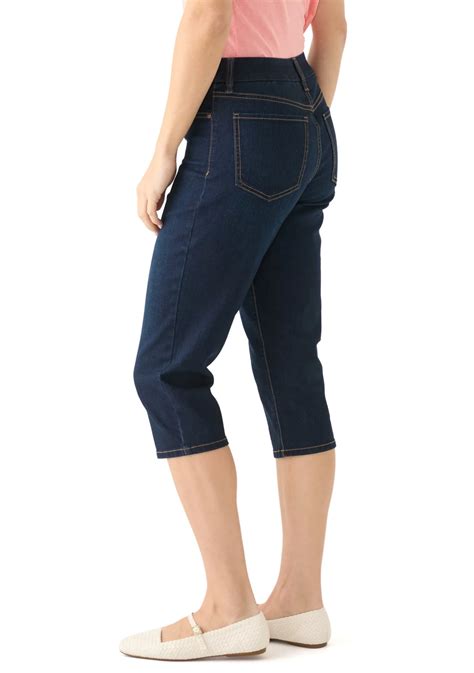Kim Rogers® Women's Denim Capri Pants | Belk