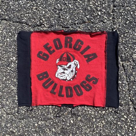 Georgia Bull Dogs Tube Top | RE.STATEMENT | The Upcycled Fashion Marketplace